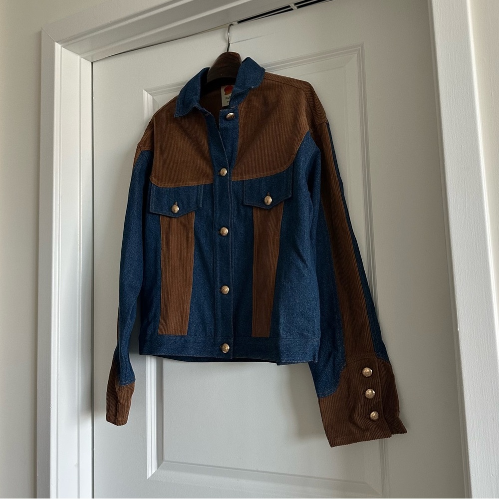 Farm Rio Western Denim Jacket - Picture 6 of 9